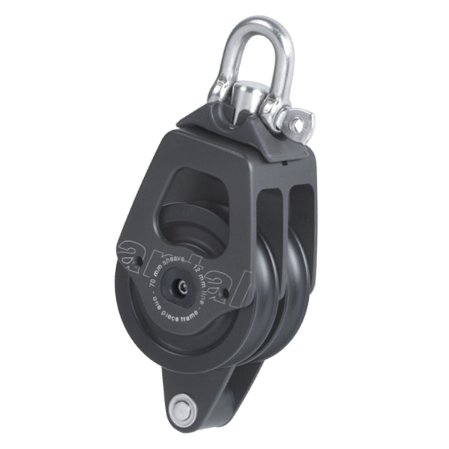 Antal OPF 70 mm Dubbelblock Svirvlande, hunsvott