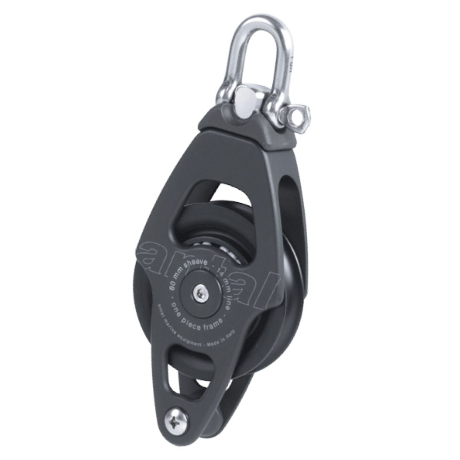 Antal OPF 80 mm Enkelblock Svirvlande, hunsvott