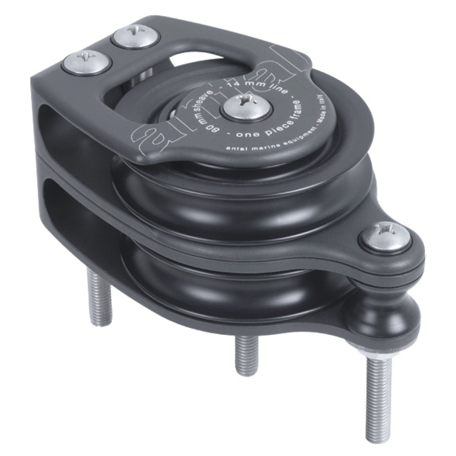 Antal OPF 80 mm Kindblock Dubbel m. Hunsvott