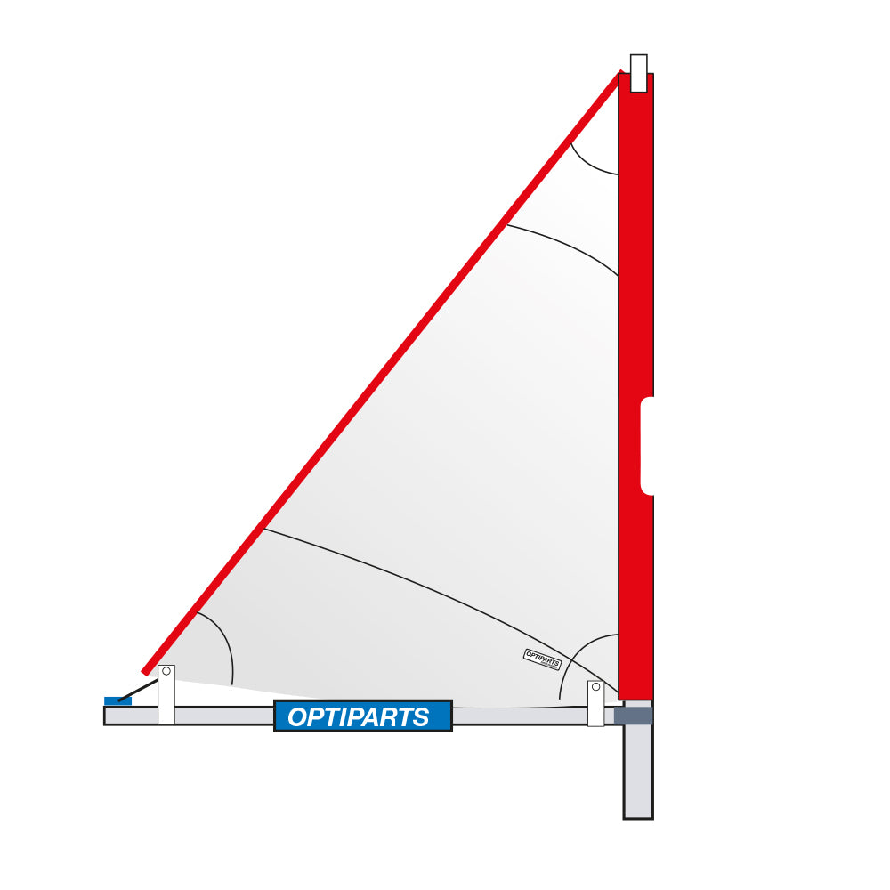 Optiparts Optimist Trisail inkl. Rigg