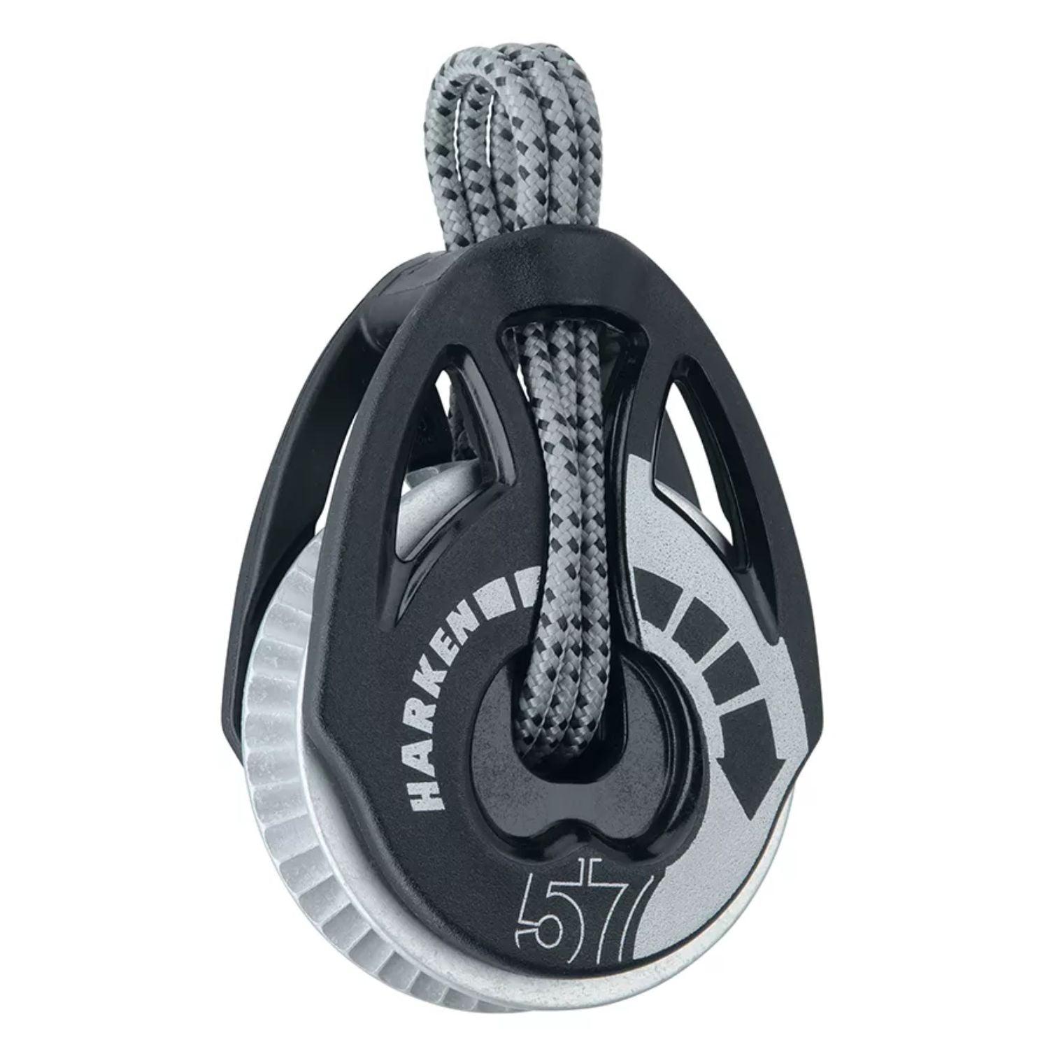 Harken 57mm T2 Ratchamatic Enkelblock Ti-Lite - 2 x Grip