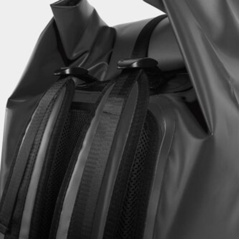 Gul Vattentät Ryggsäck 40L, Svart