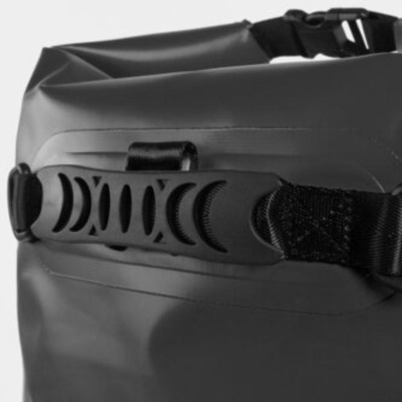 Gul Vattentät Ryggsäck 40L, Svart