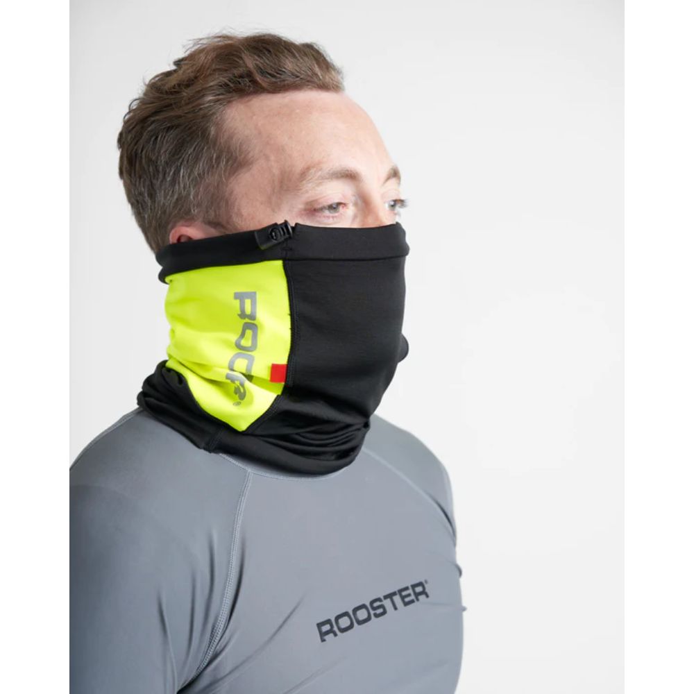 Rooster Aquafleece Halsgaiter, Neongul