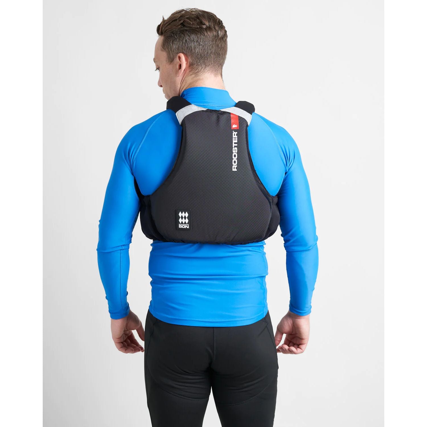 Rooster Diamond Flytväst, Svart