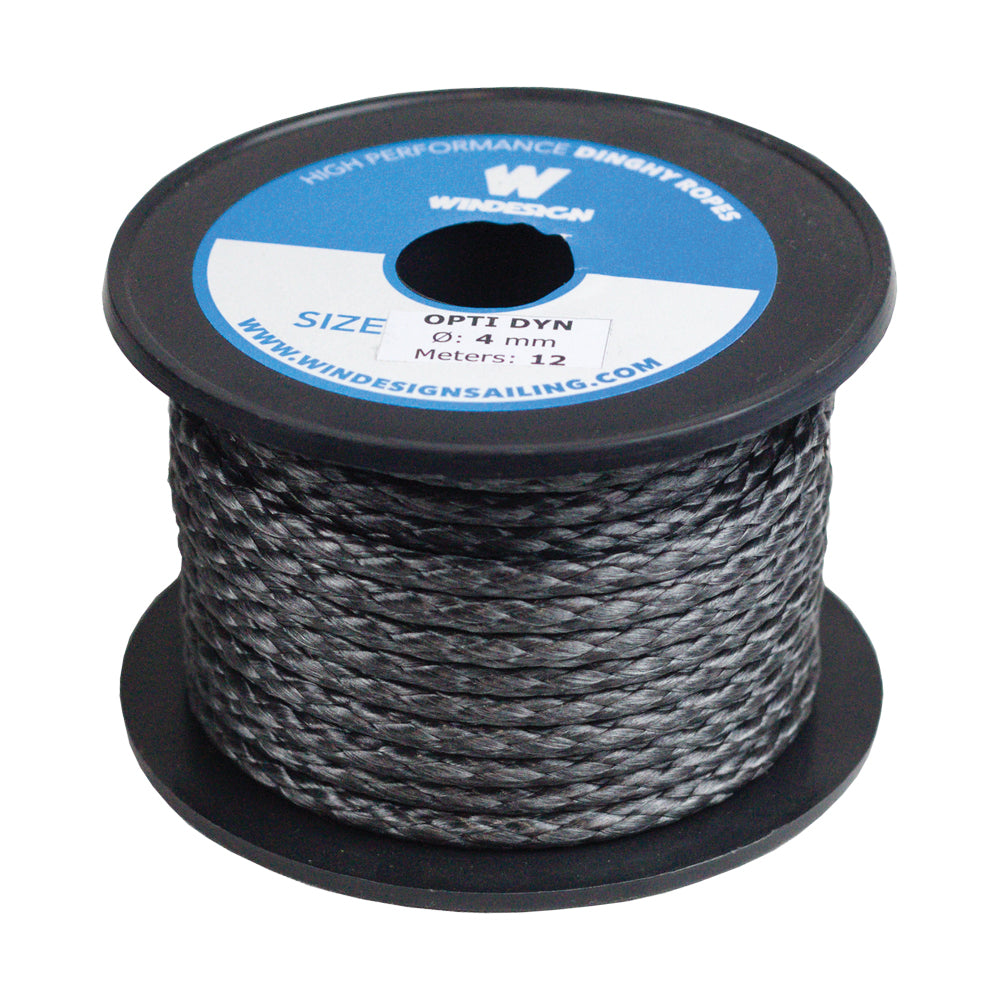 Optiparts Minirulle Dyneema 4mm, 12m
