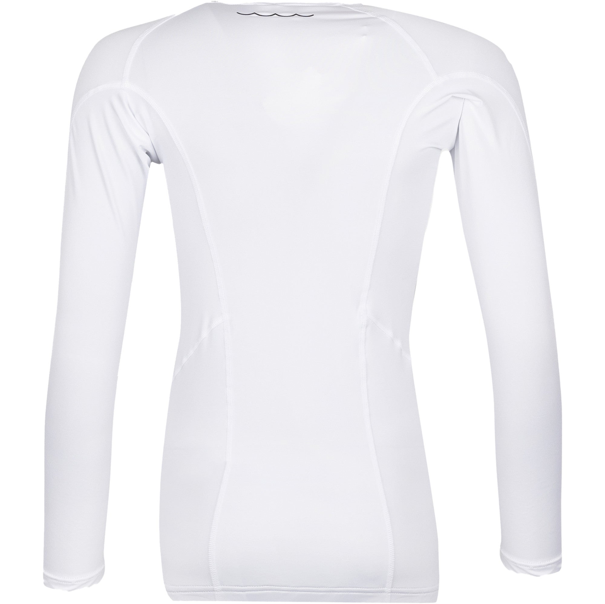 Gul Lycra Rashguard Långärmad Tröja Dam, Vit