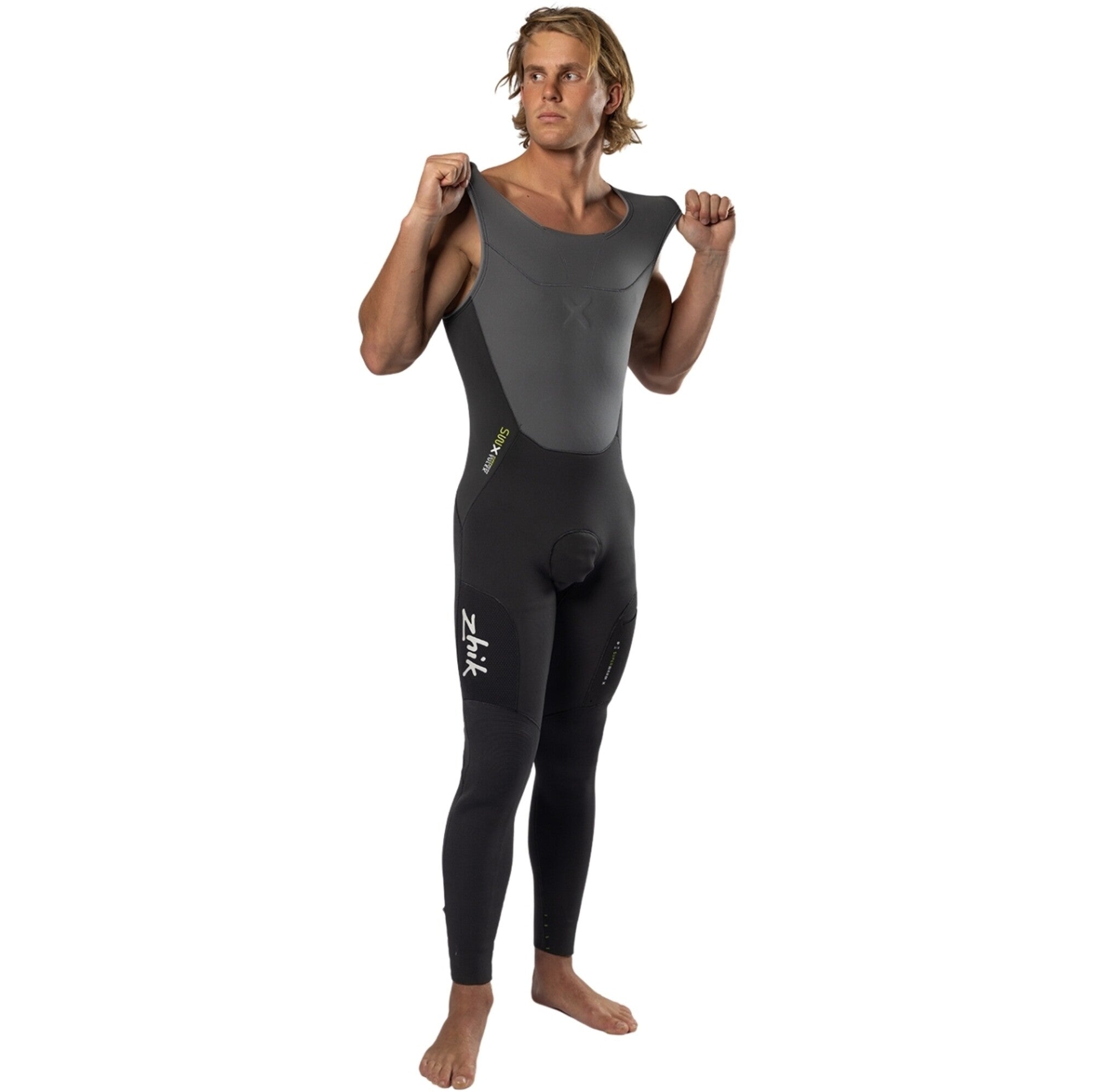 Zhik Superwarm X Long John Våtdräkt, Mörkgrå