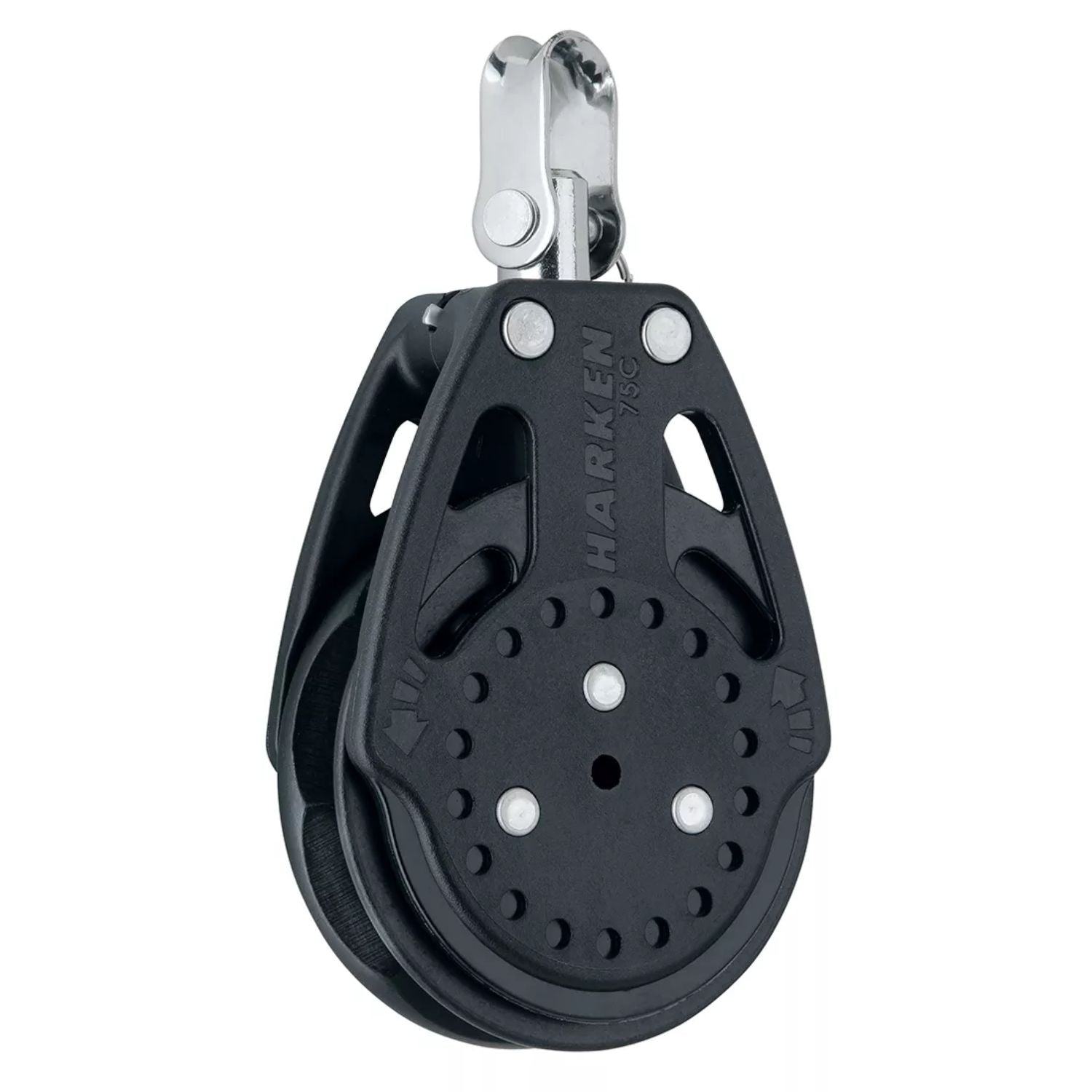 Harken 75mm Carbo Ratchamatic Enkelblock