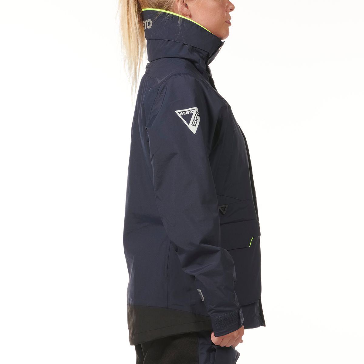 Musto BR1 Inshore Channel Jacka Dam Marinblå