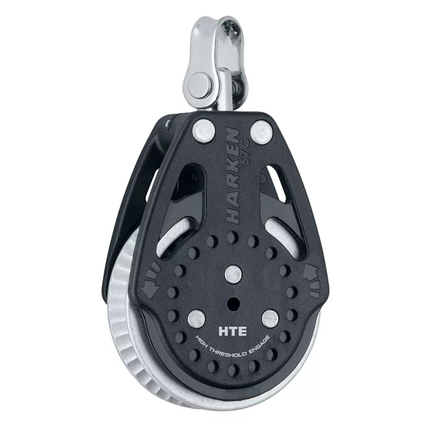 Harken 57mm Carbo Ratchamatic Block HTE - 2 x Grip