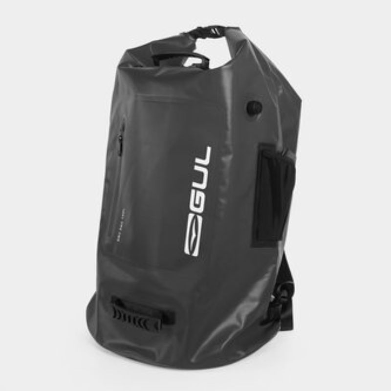 Gul Vattentät Ryggsäck 100L, Svart