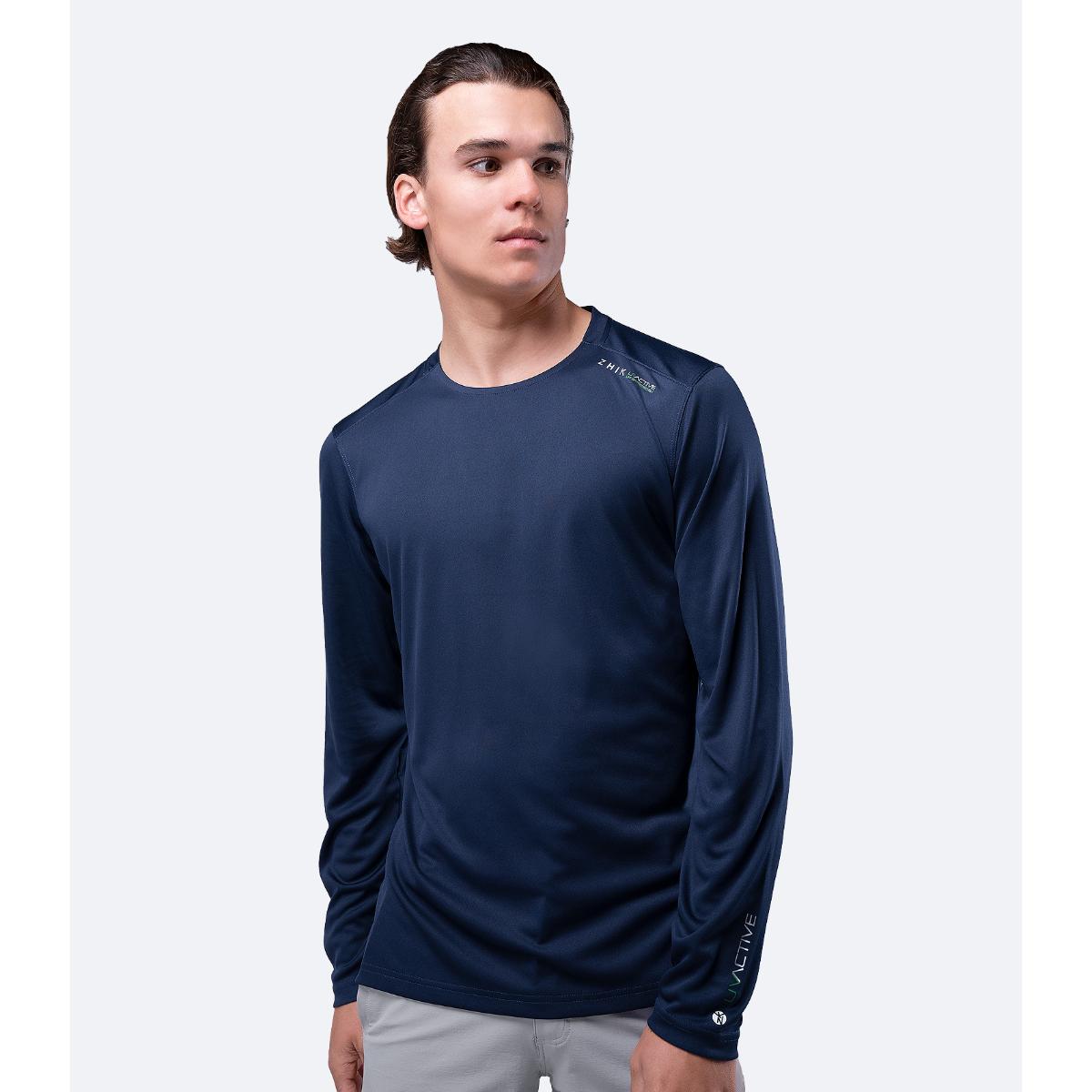 Zhik UV ACTIVE Långärmad Tröja, Marinblå