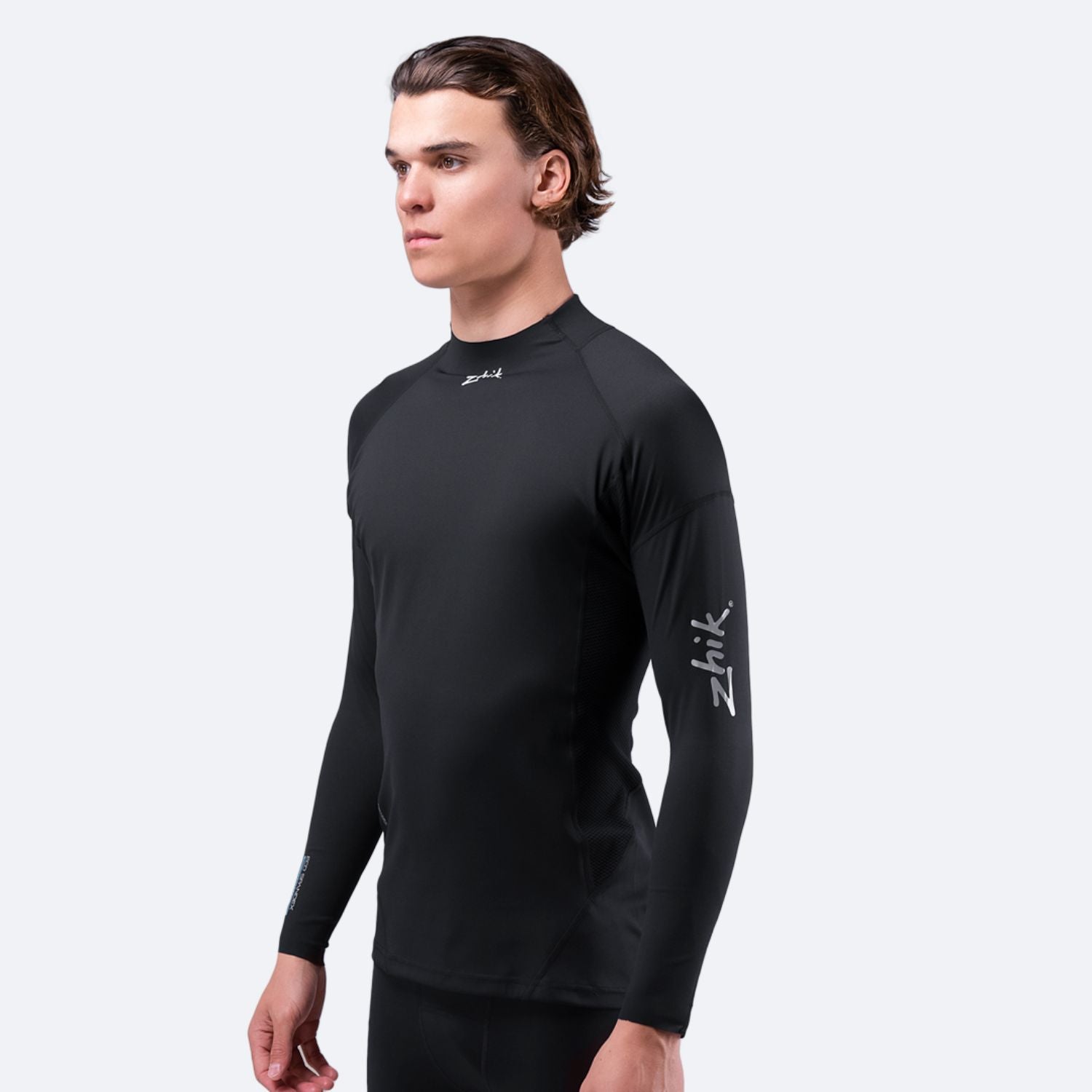 Zhik ECO Lycra Långärmad Tröja Herr, Vit