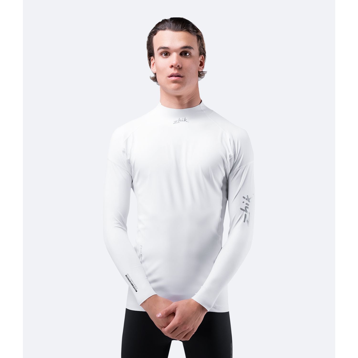 Zhik ECO Lycra Långärmad Tröja Herr, Vit