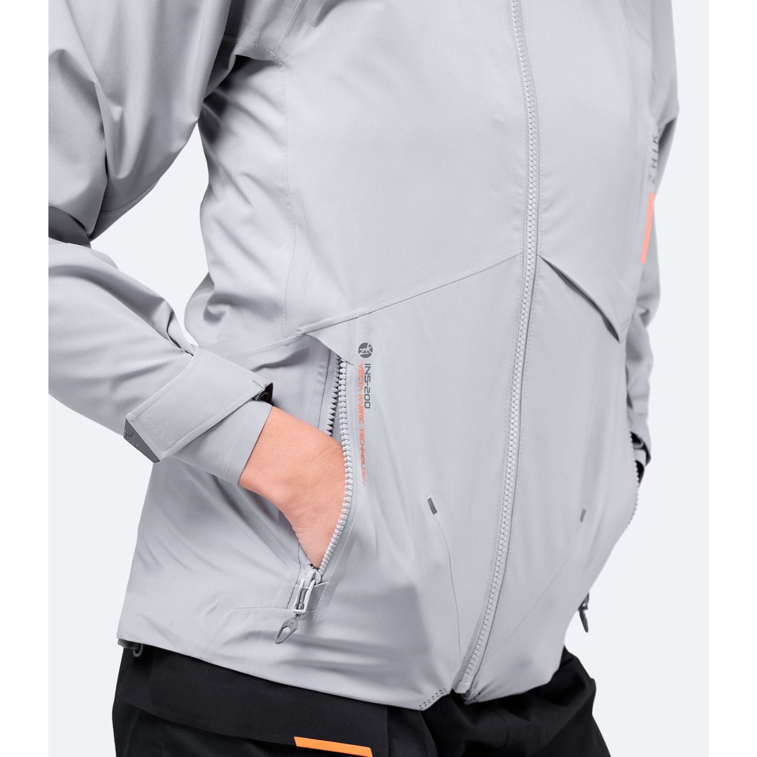 Zhik INS200 Inshore Jacka Dam Ljusgrå