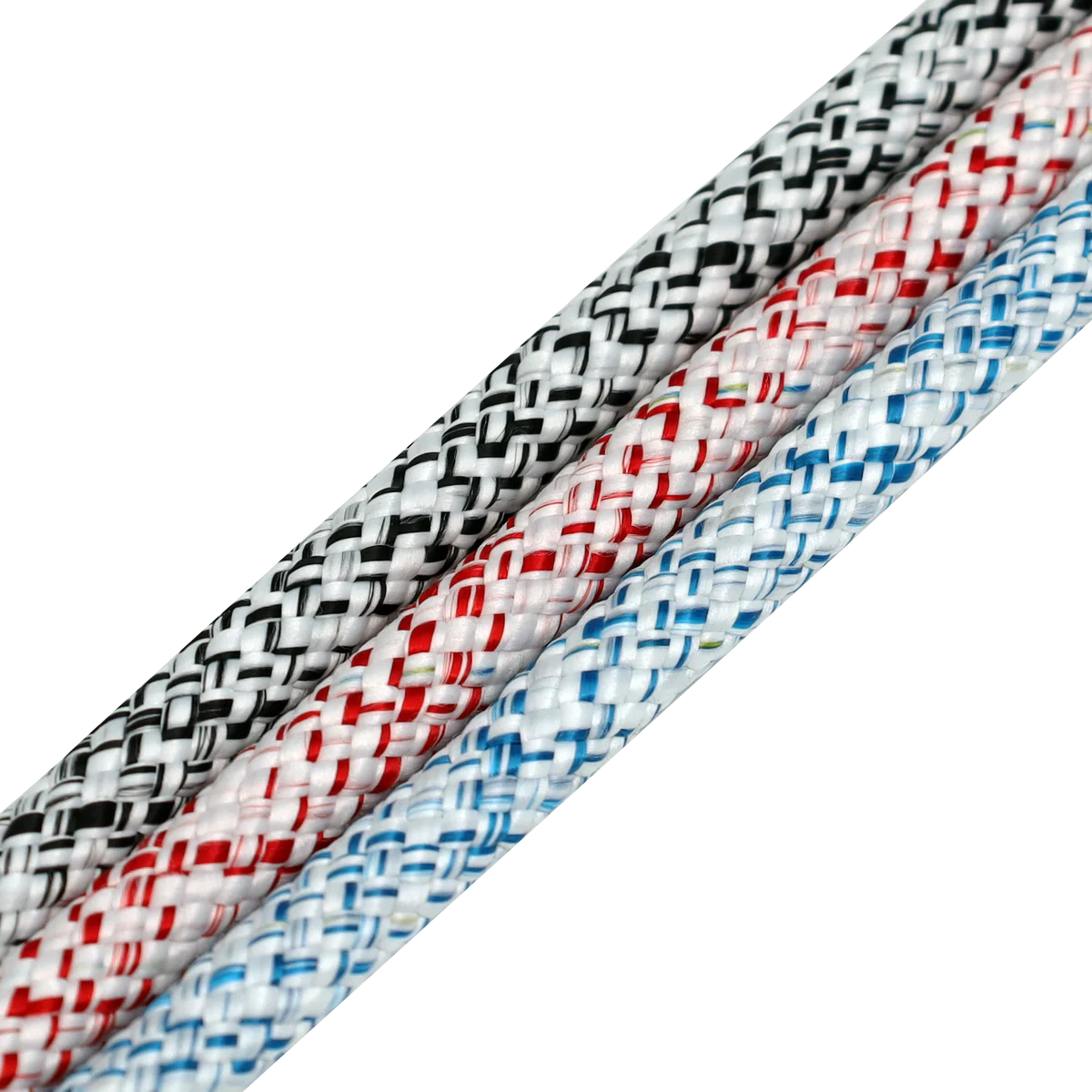 Liros TopGrip, 8 mm Svart/Vit, 5,9m UTFÖRSÄLJNING