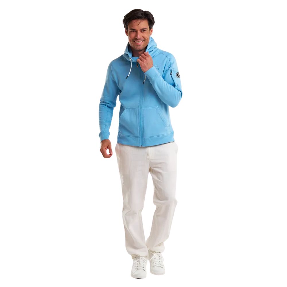 Pelle P P-Hoodie, Blå Akoya