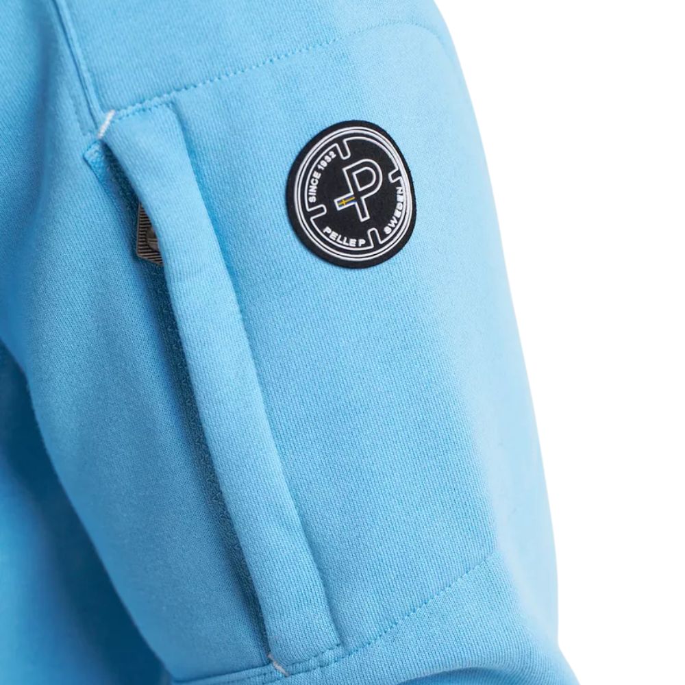 Pelle P P-Hoodie, Blå Akoya