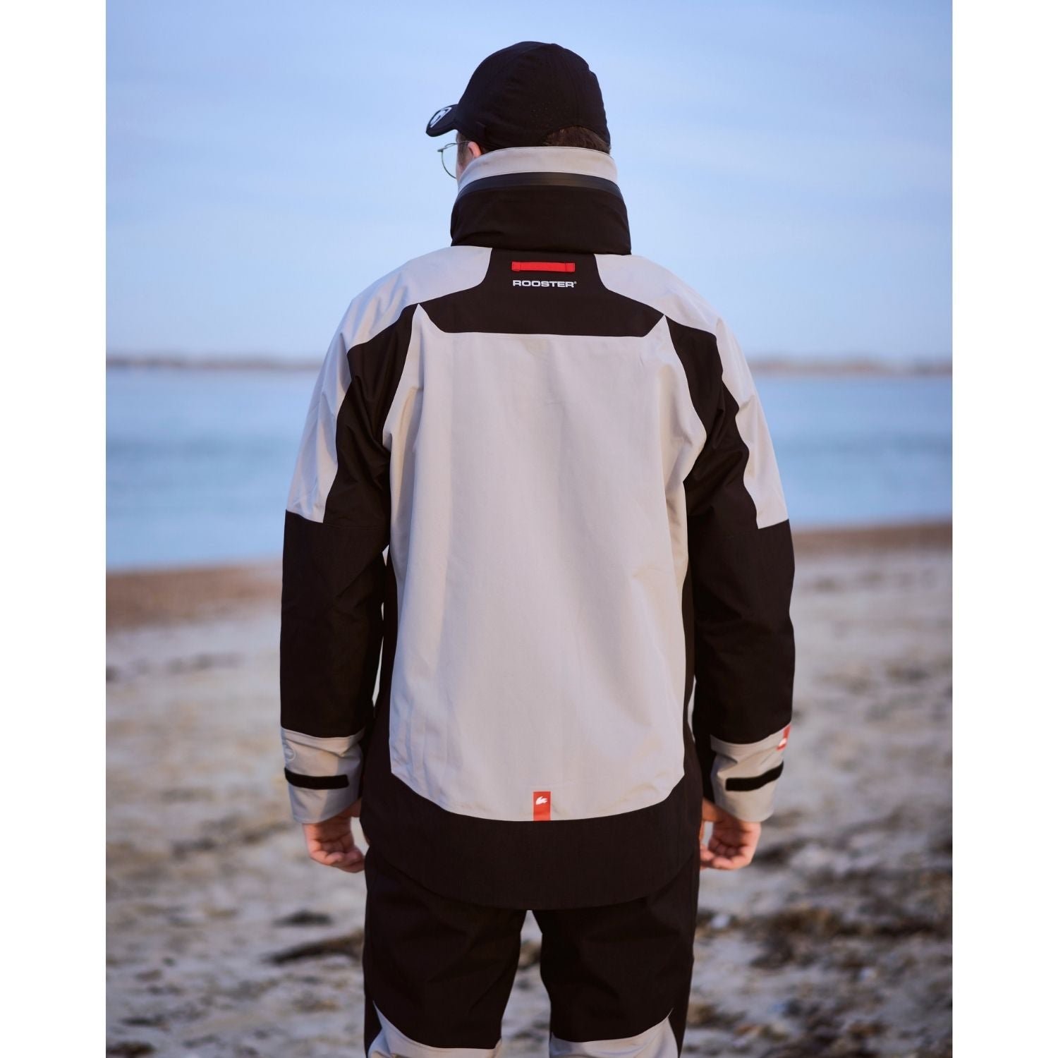 Rooster SB1 Inshore Seglarjacka, Ljusgrå