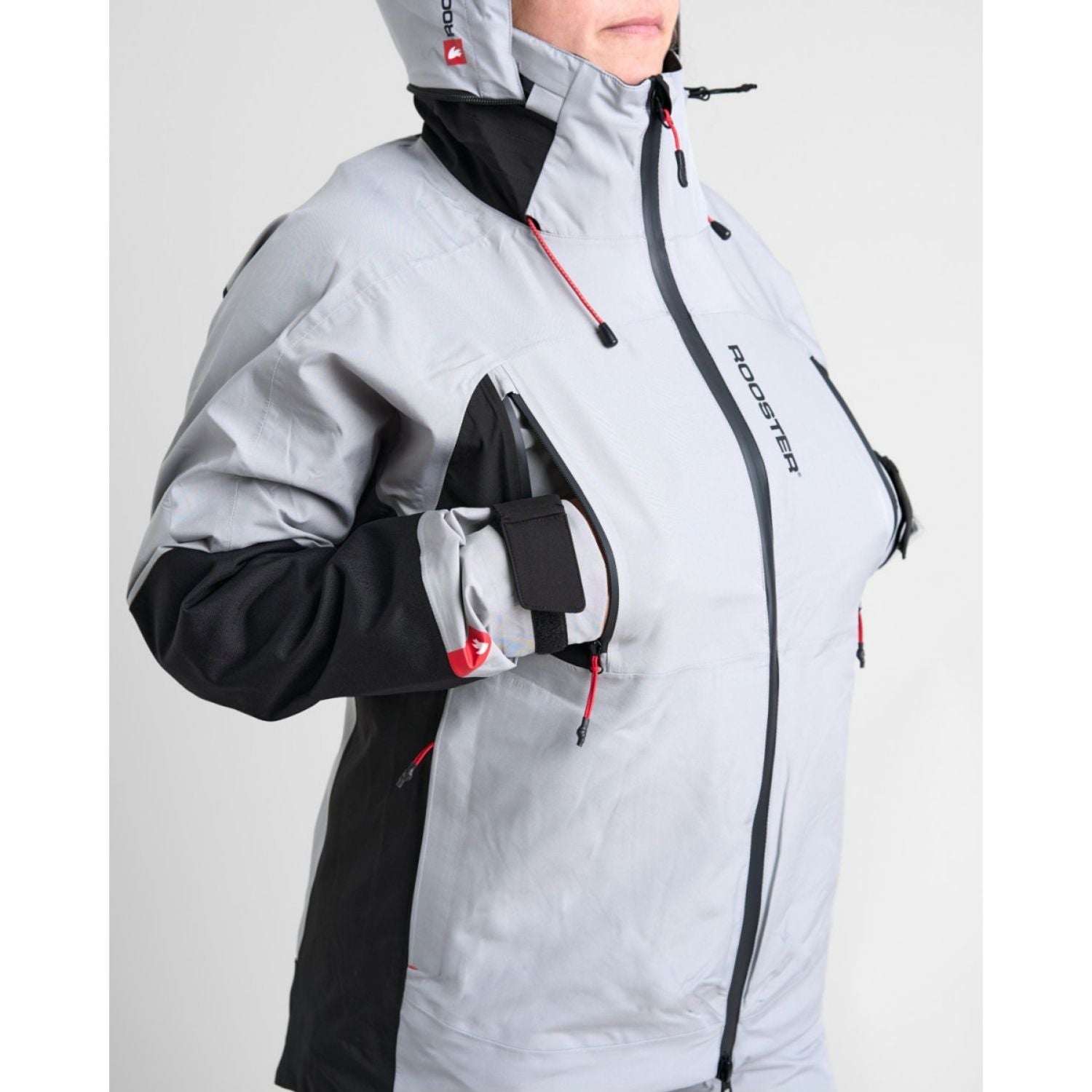 Rooster SB1 Inshore Seglarjacka, Ljusgrå