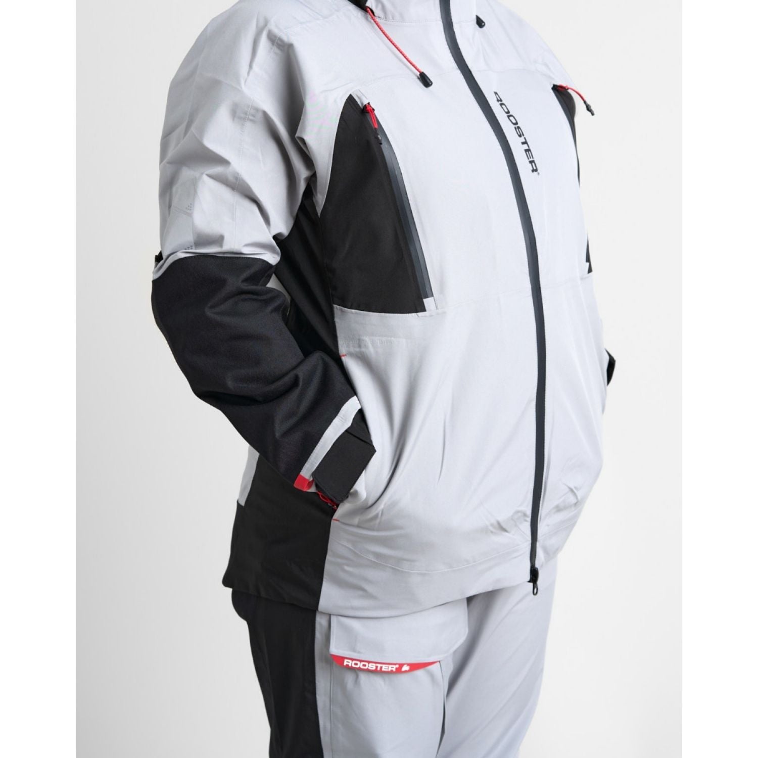 Rooster SB1 Inshore Seglarjacka, Ljusgrå