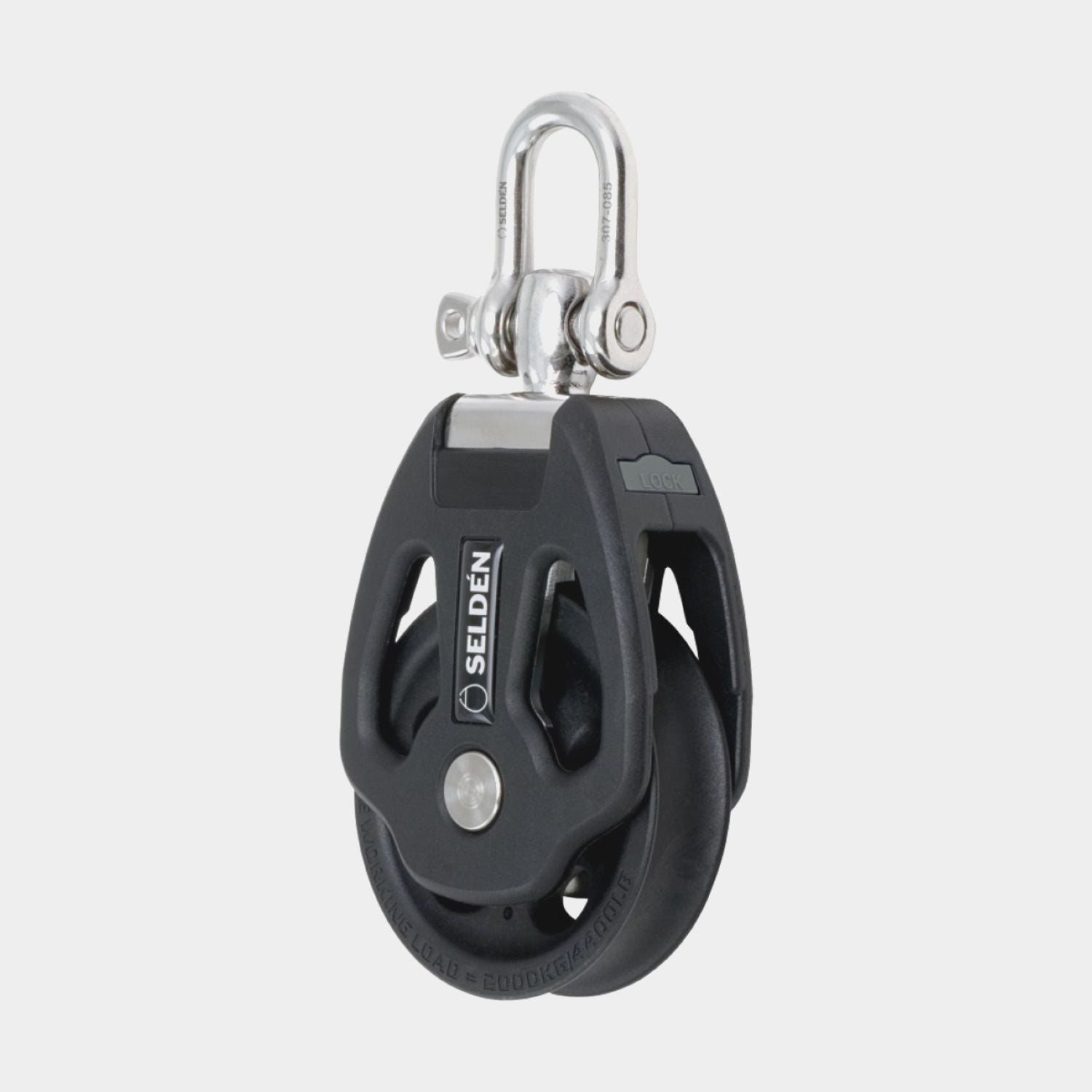 Seldén PBB 70 mm Enkelblock, Svirvlande