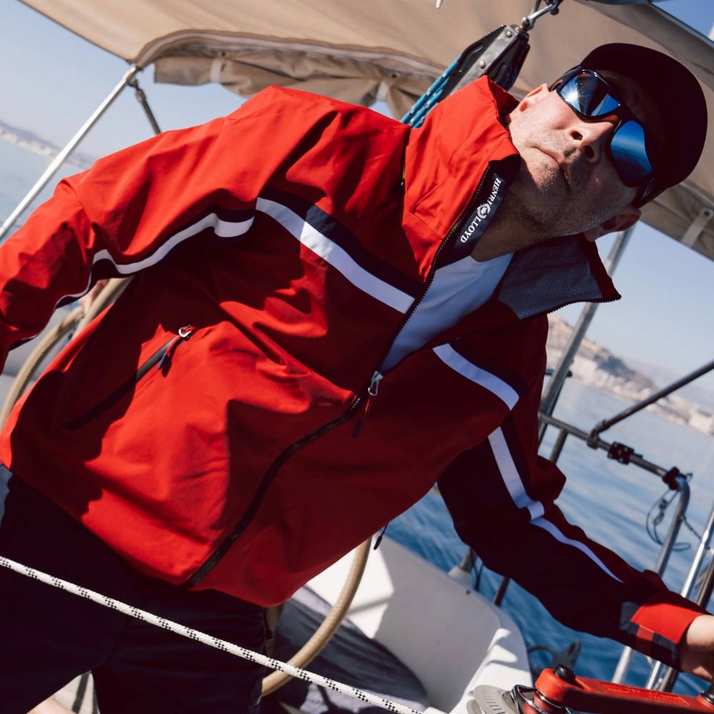 Henri Lloyd Sail Sjöställsjacka, Röd