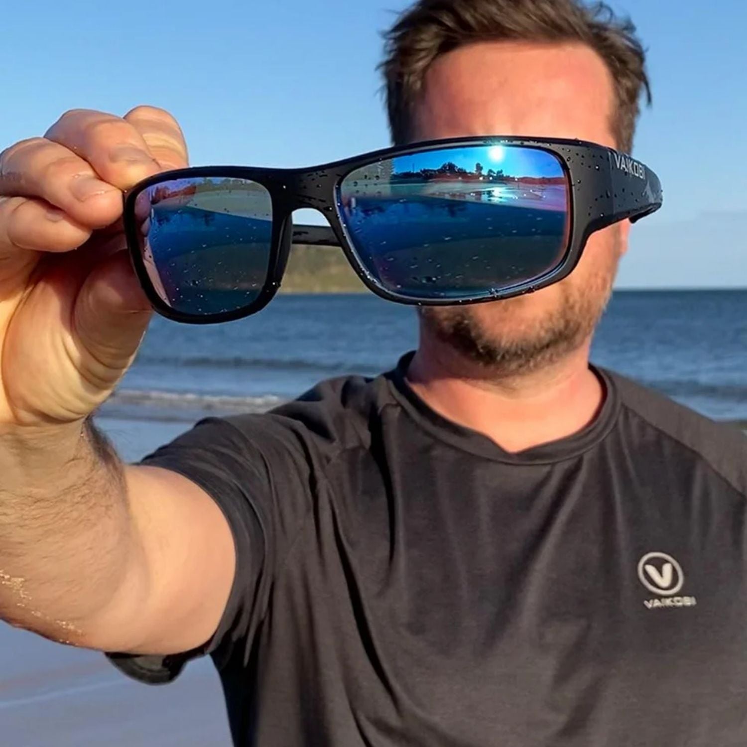 Polariserade flytande solglasögon Vaikobi