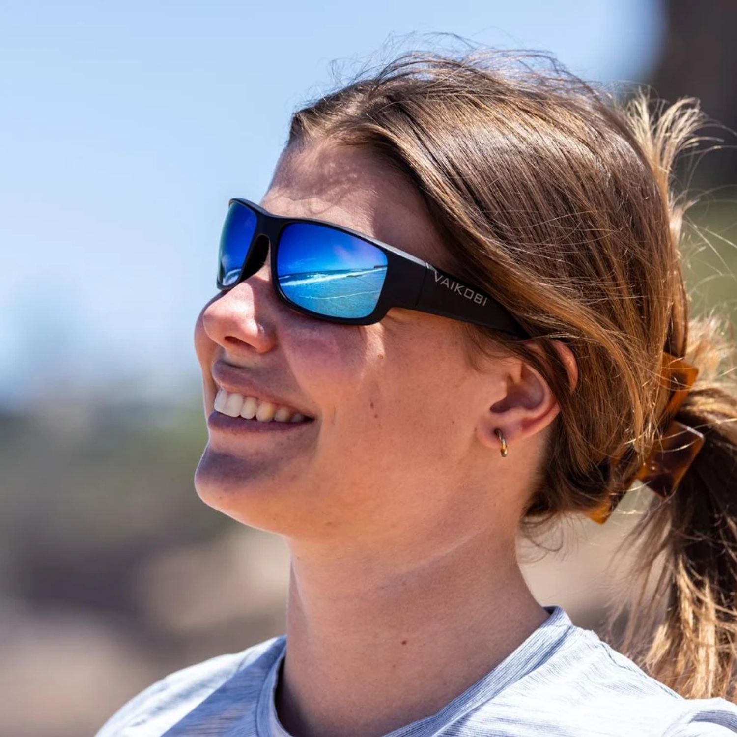 Vaikobi Sorrento Polariserade Solglasögon, Svart