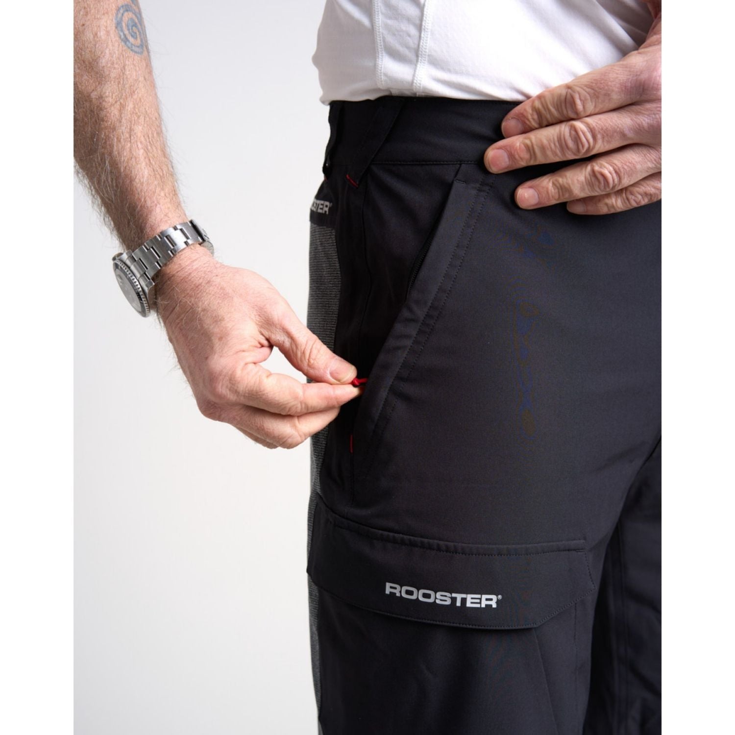 Rooster Technical Seglarshorts 2.0, Svart