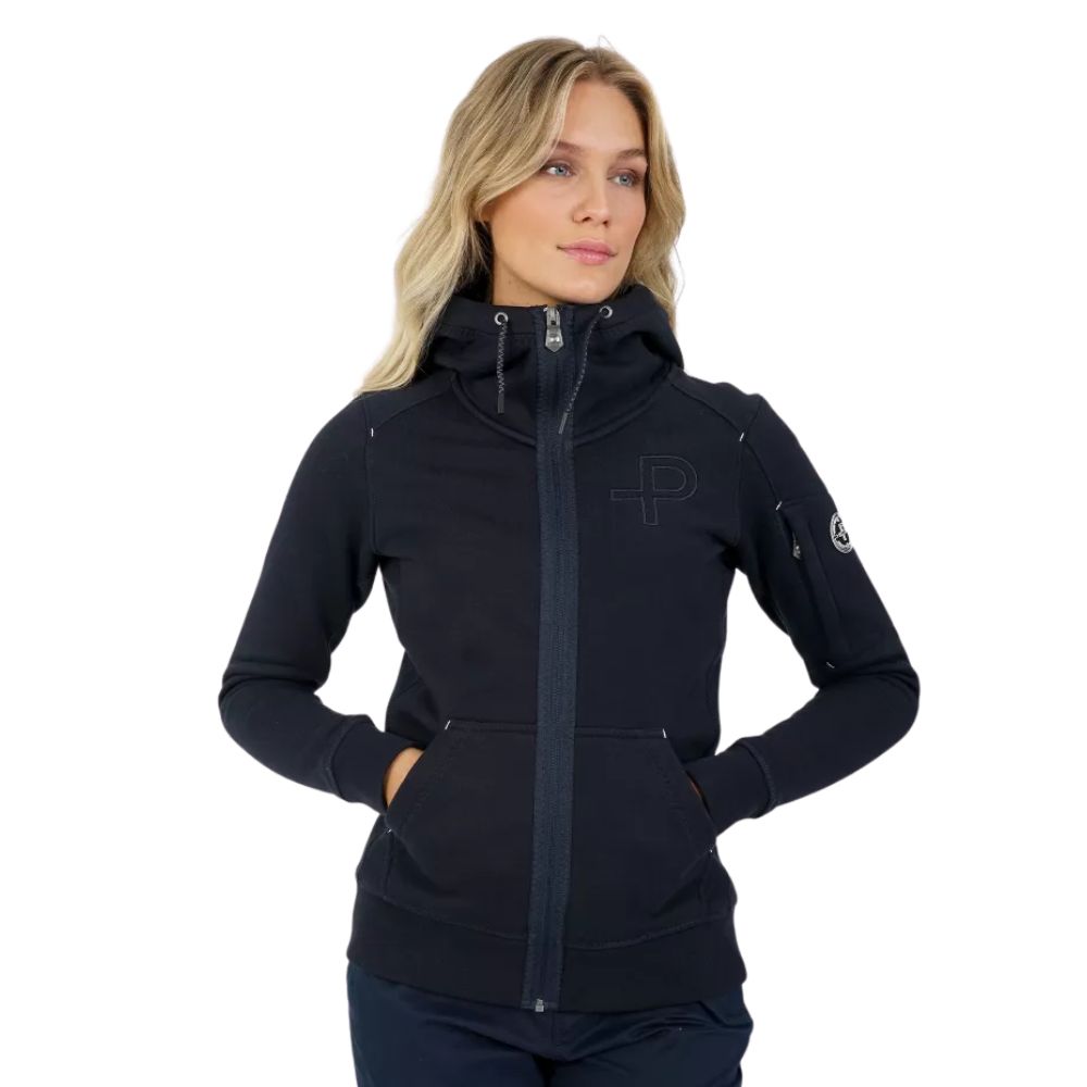 Pelle P P-Hoodie Dam, Marinblå