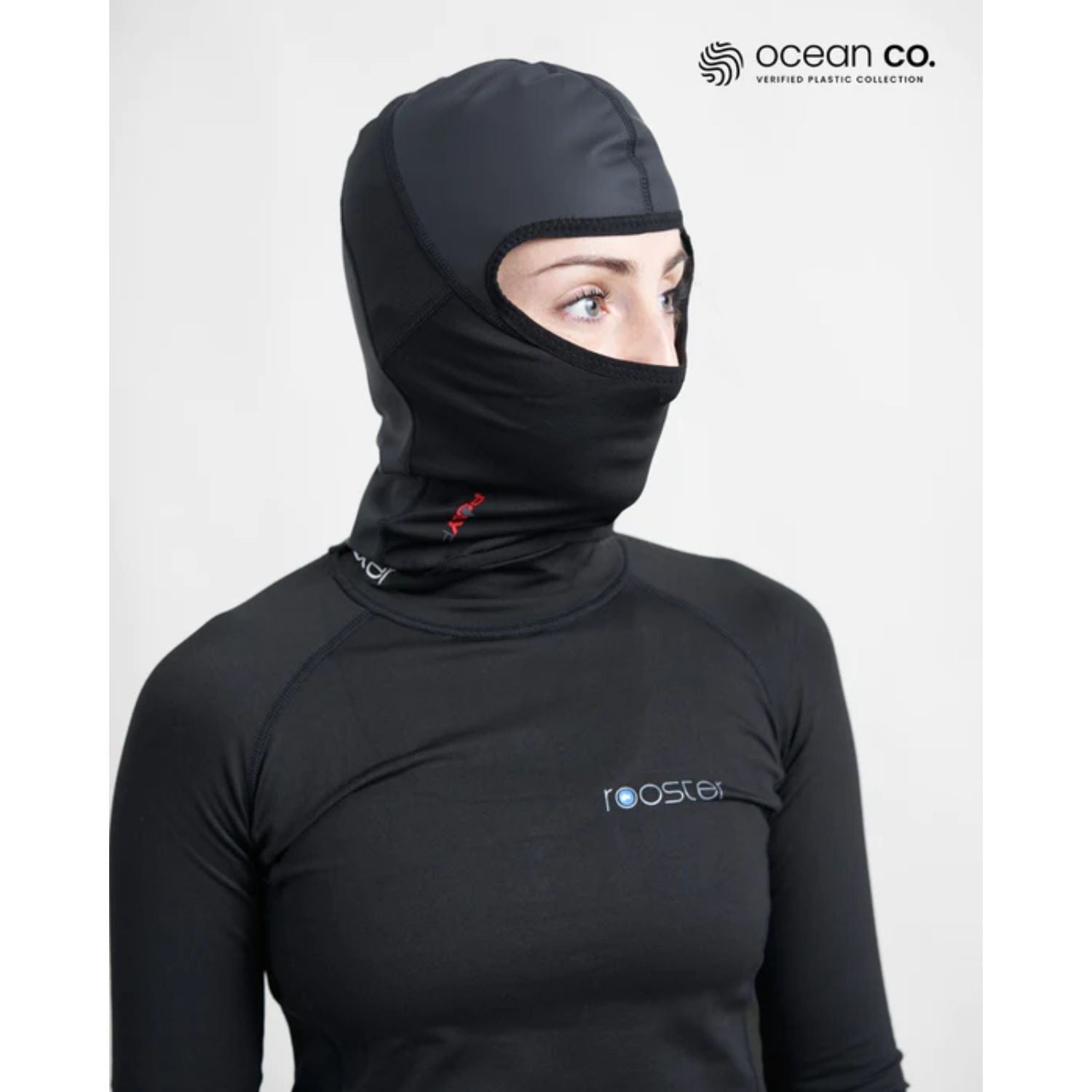 Rooster Aquafleece Balaclava, Svart