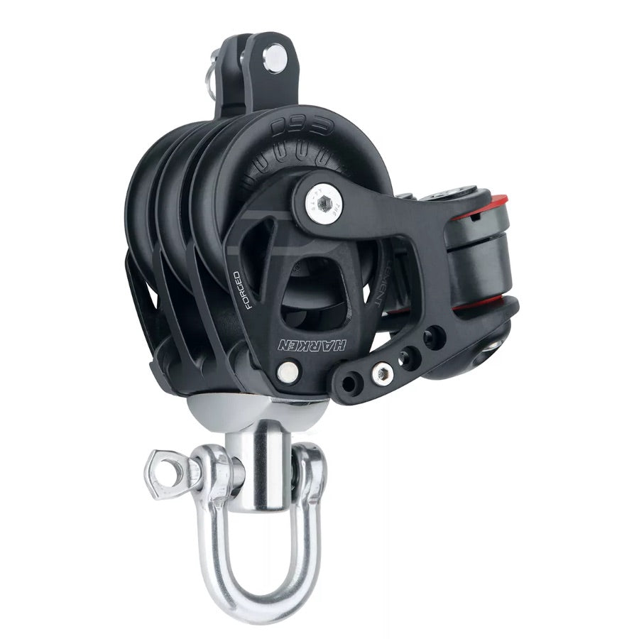 Harken Element 60 mm Trippelblock, Hunsvott Camcleat