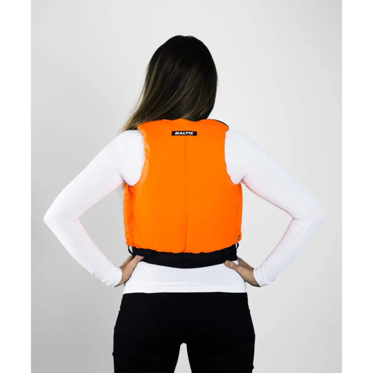 Baltic GT Retro Flytväst, Orange/Vit/Marin