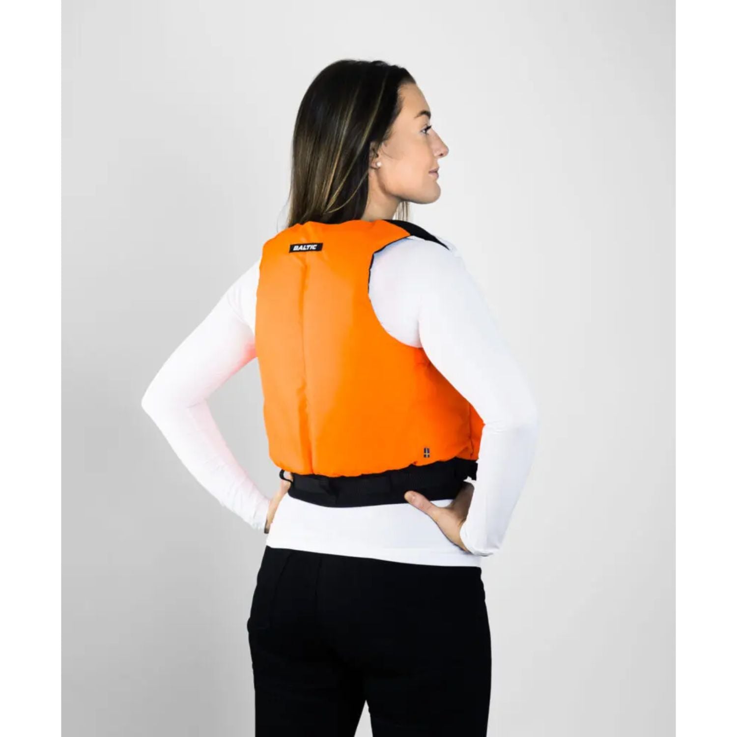 Baltic GT Retro Flytväst, Orange/Vit/Marin