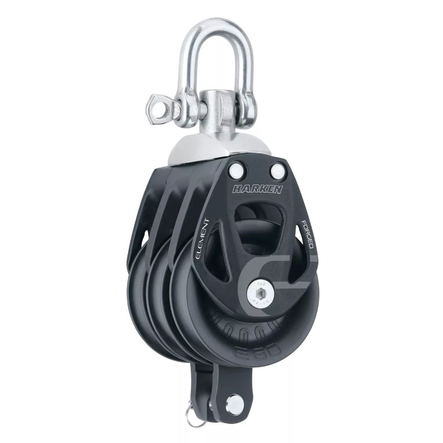 Harken Element 60 mm Trippelblock, Hunsvott