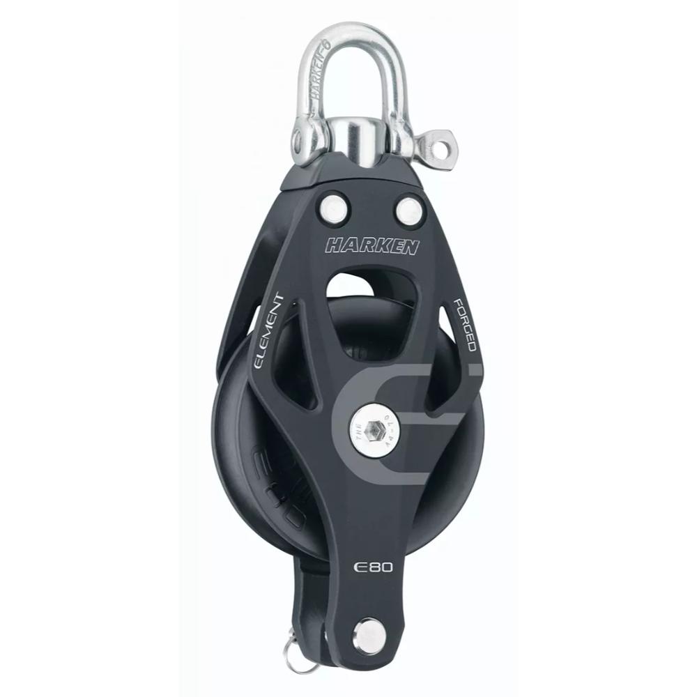 Harken Element 80 mm Enkelblock, Hunsvott