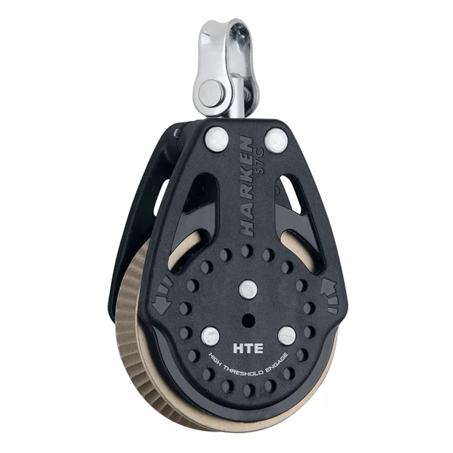 Harken 57mm Carbo Ratchamatic Block HTE - 1.5 x Grip