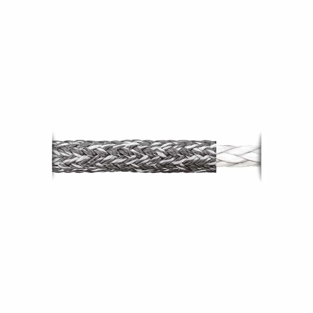 Armare Topspeed HMPE, 10mm, Grå/Vit 19,9m UTFÖRSÄLJNING