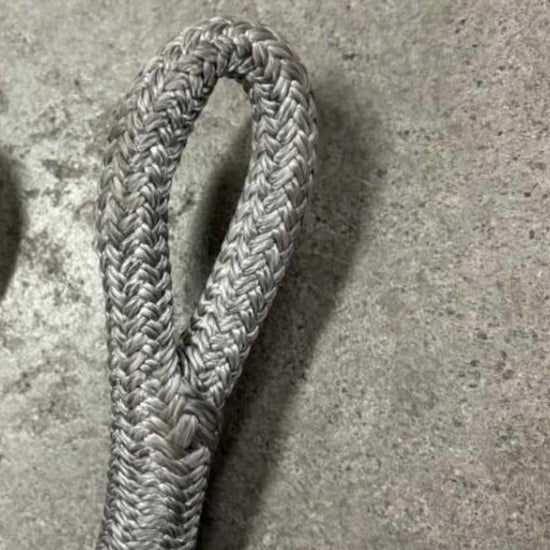 Gottifredi Maffioli Powersprint 14mm Ljusgrå/Vit, 52m med Splits 60mm Öga UTFÖRSÄLJNING