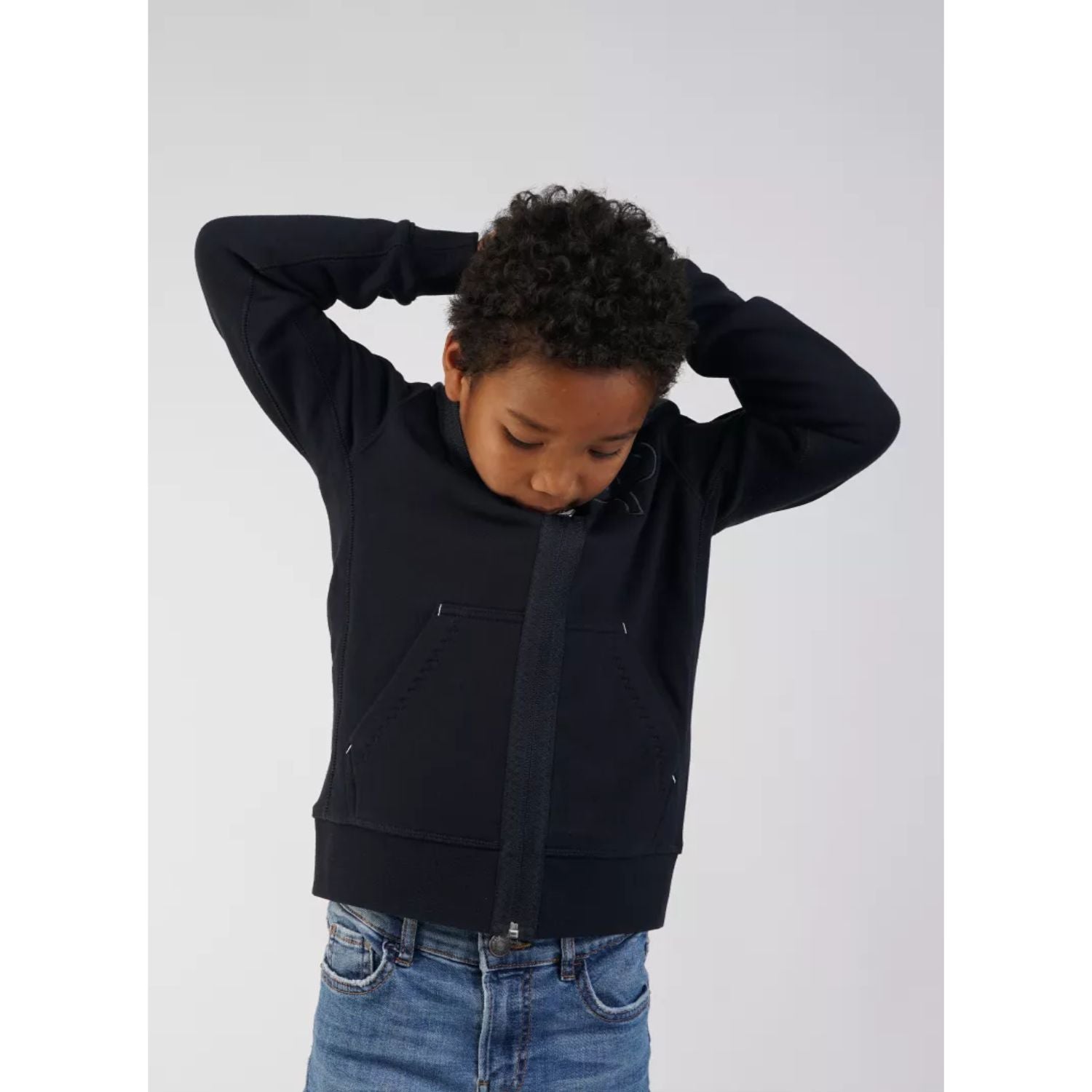 Pelle P P-hoodie Junior, Marinblå