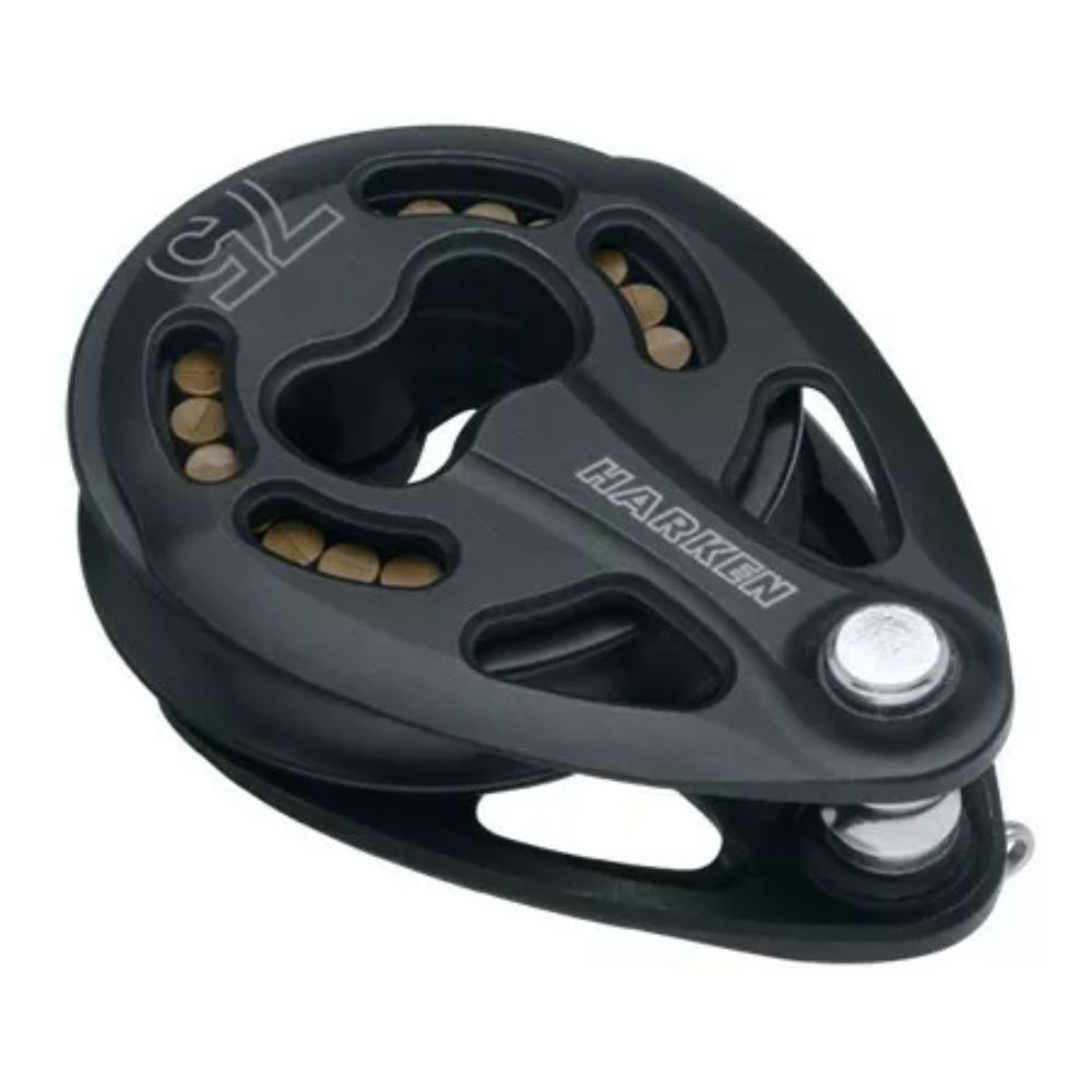Harken 75 mm Black Magic Teardrop Block Padeye