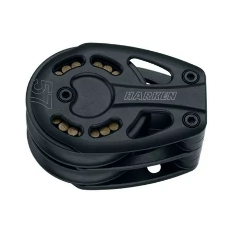 Harken 57 mm Black Magic Kindblock High Load, Dubbel