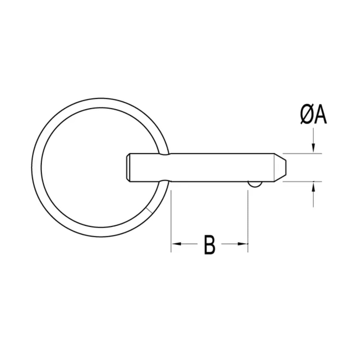 Ronstan Quick Pin 4.8mm x 12.5mm