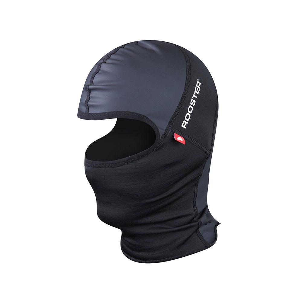 Rooster Aquafleece Balaclava, Svart/Neongul