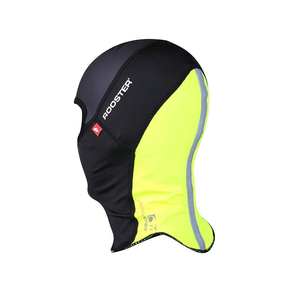 Rooster Aquafleece Balaclava, Svart/Neongul