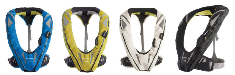 Spinlock Deckvest Lite Flytväst 170N, Svart