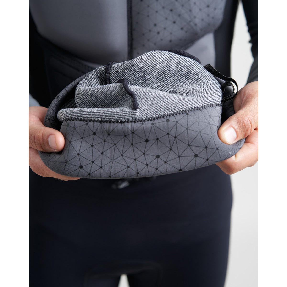 Rooster Supertherm Mössa Mönstrad, Grå