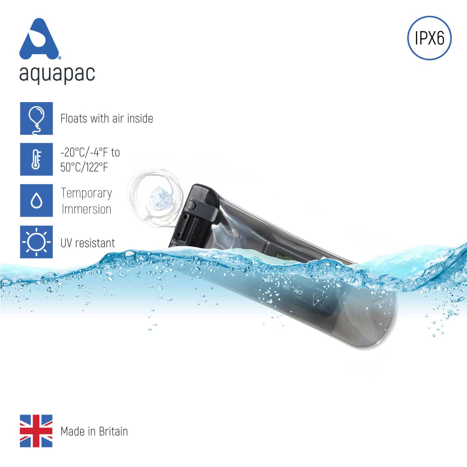 Aquapac Vattentätt Fodral Insulinpump